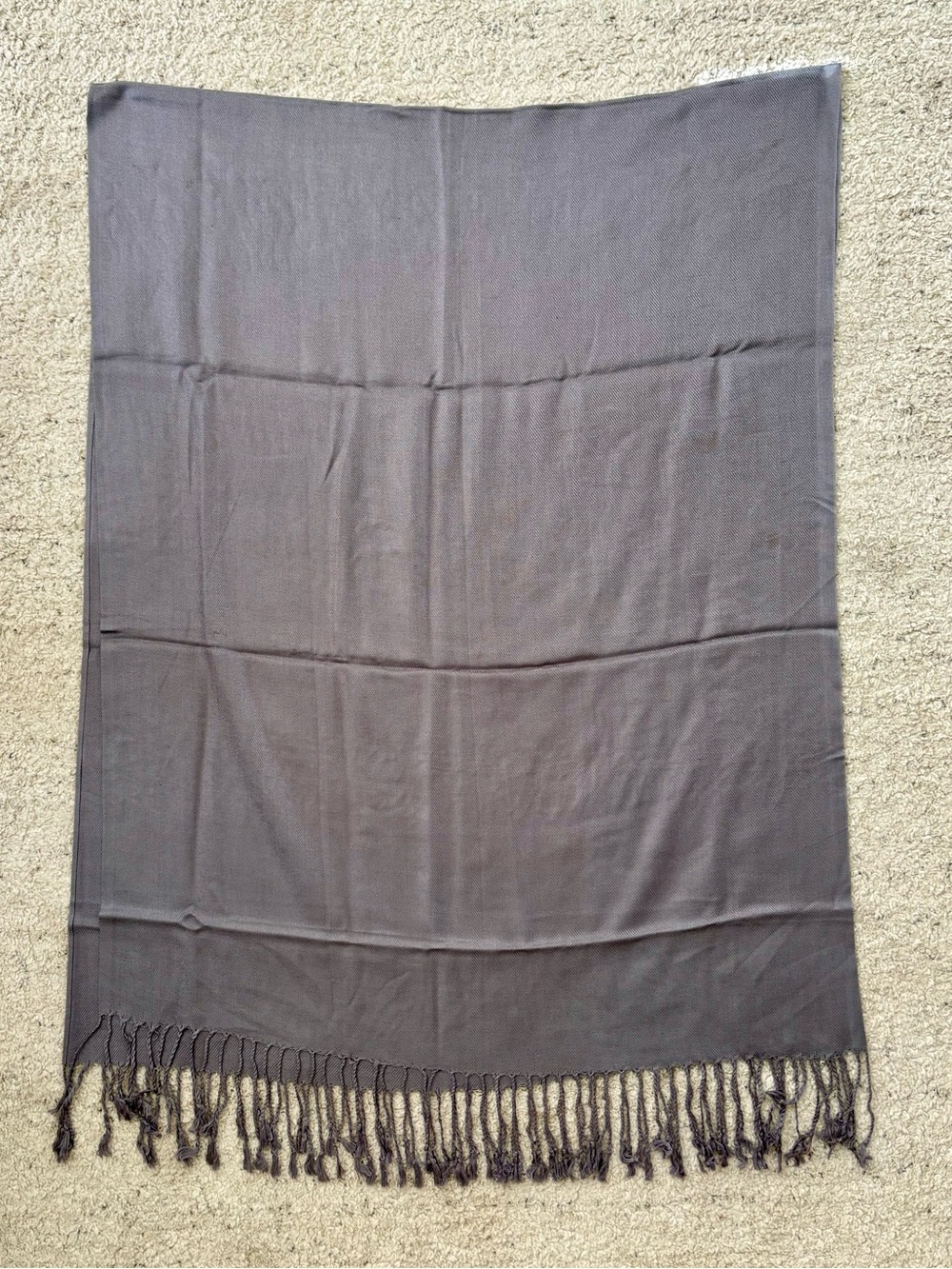 Large Gray Scarf